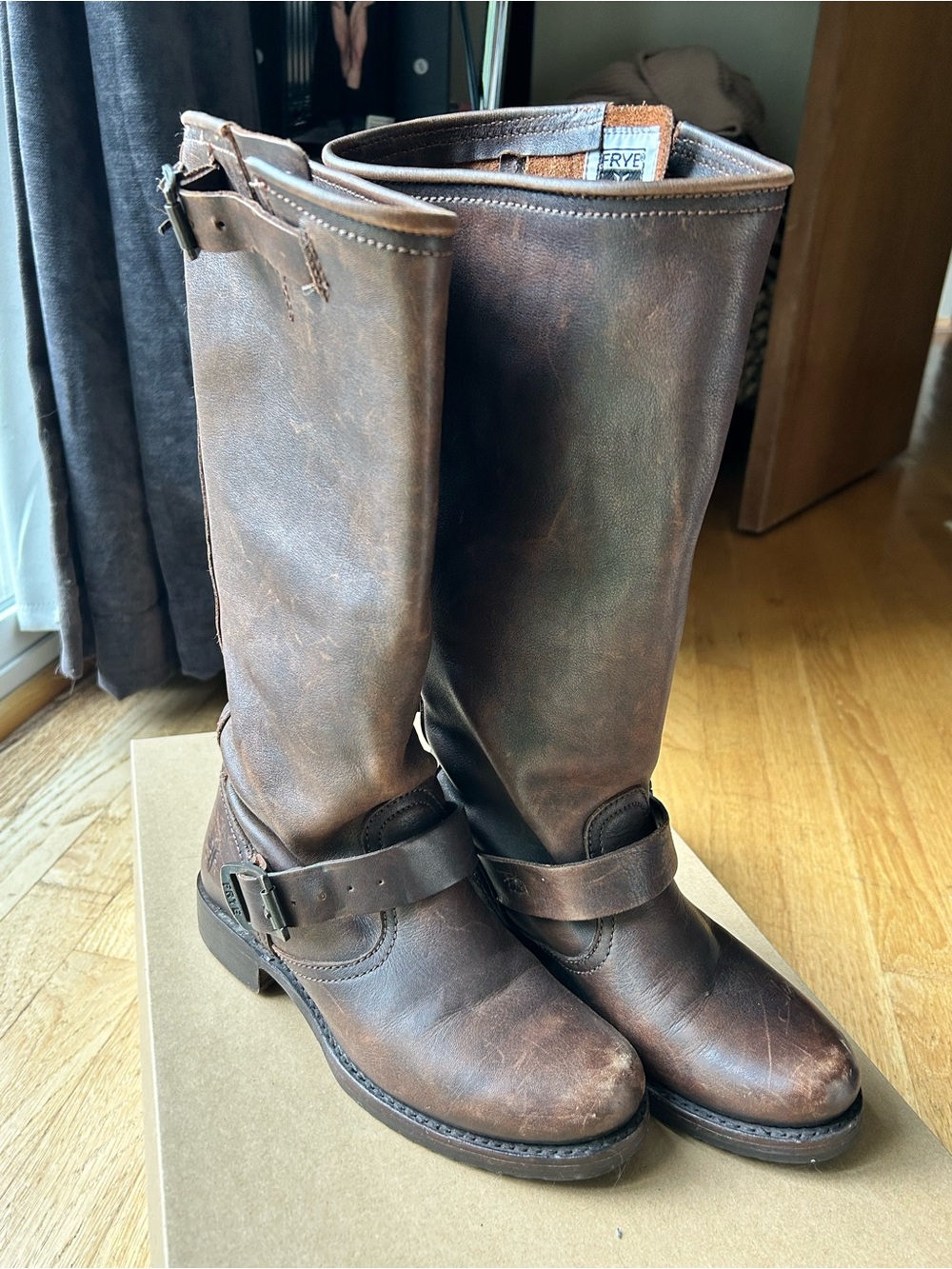 Frye Women's Brown Leather Boots